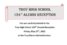 Troy High School 124th Alumni Reception