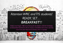 WRC and TIS Breakfast Promotion for February