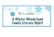 K-6 Family Literacy Night, December 14, 2022