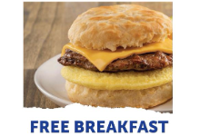 Free Breakfast in October for all Students