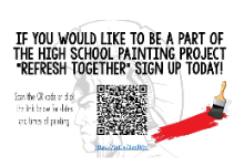 Troy High School Painting Project, "Refresh Together"